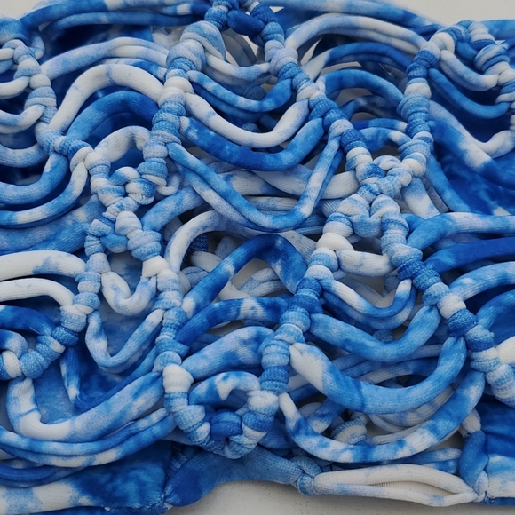 MIKOH Tie Dye Bandeau Bikini Set Sz. S - Picture 6 of 7